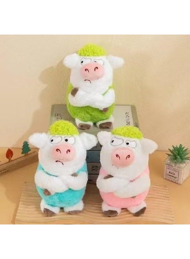 Plush Toys Cute Eight-inch Doll Machine Doll Flow Wedding Throw Small Dolls Wholesale-Color:Cloak Cinnamon Dog-Height:25cm - Image 5