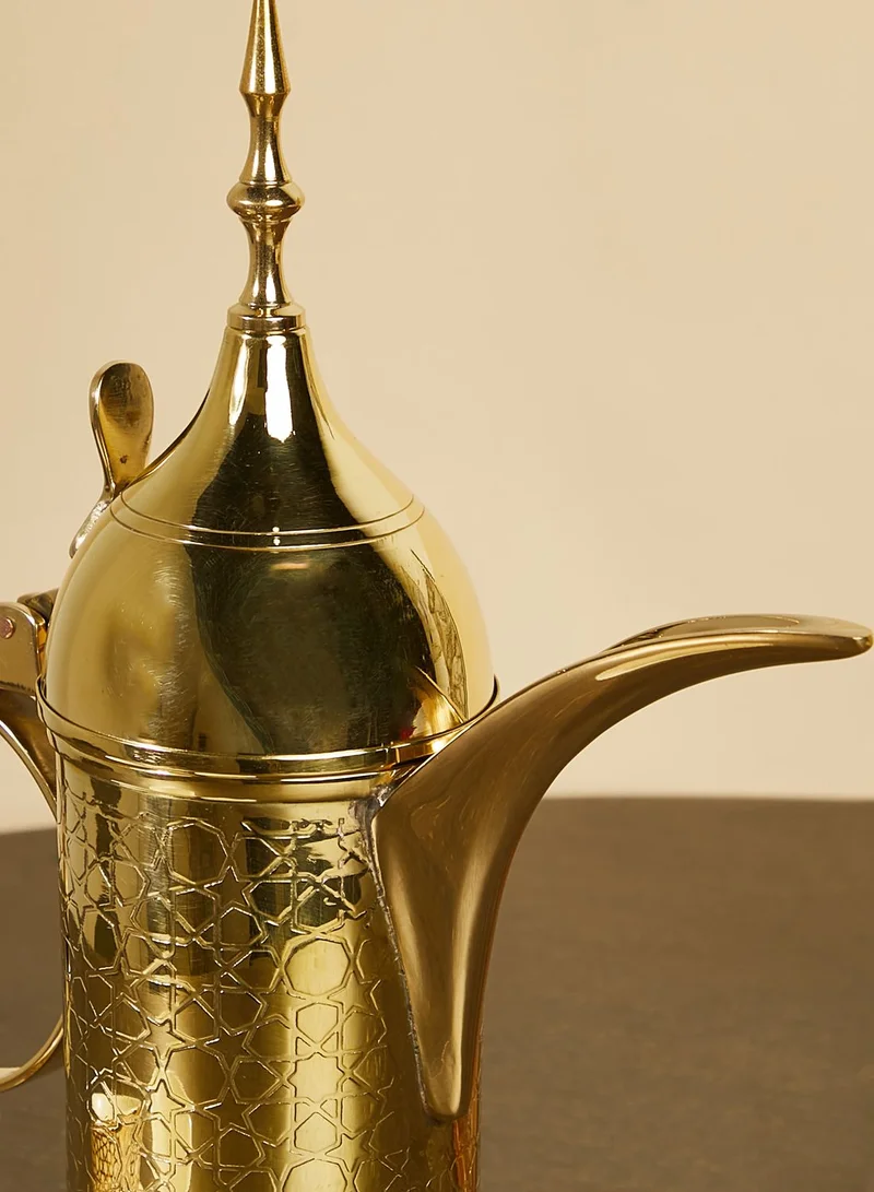 Zarina Set Of 6 Arabesque Cups With Dallah