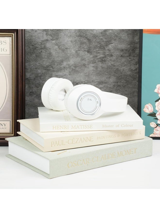 Decorative Books Set of 3, Beautiful Linen Boxes Decor Coffee Table Bookshelf or Mantle, Modern Hardcover Stacked Display Books, Storage Box, Photo Storage and as a Keepsake Box (Gray+Beige+White) - Image 5