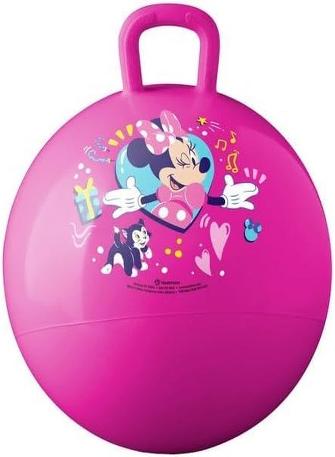 Abhsant Hopper Ball for Kids 3-8,65 CM Pink Bouncy Ball with Handle, Inflatable Hippity Hop Bounce Hopping Toys Indoor Outdoor for Boys Girls Gifts, Butterfly - Image 1