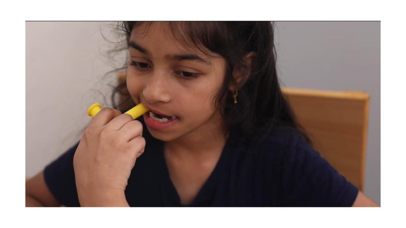 SPEECHGEARS Oro-Tube, A Chewing Tube For Speech Feeding And Sensory Integration. Yellow(Soft) - Image 5
