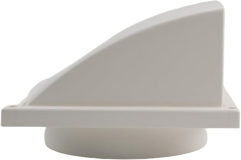 ABS Wall Vent Grille With Valve Weatherproof Exhaust Outlet For Kitchen Bathroom 125MM - Image 5