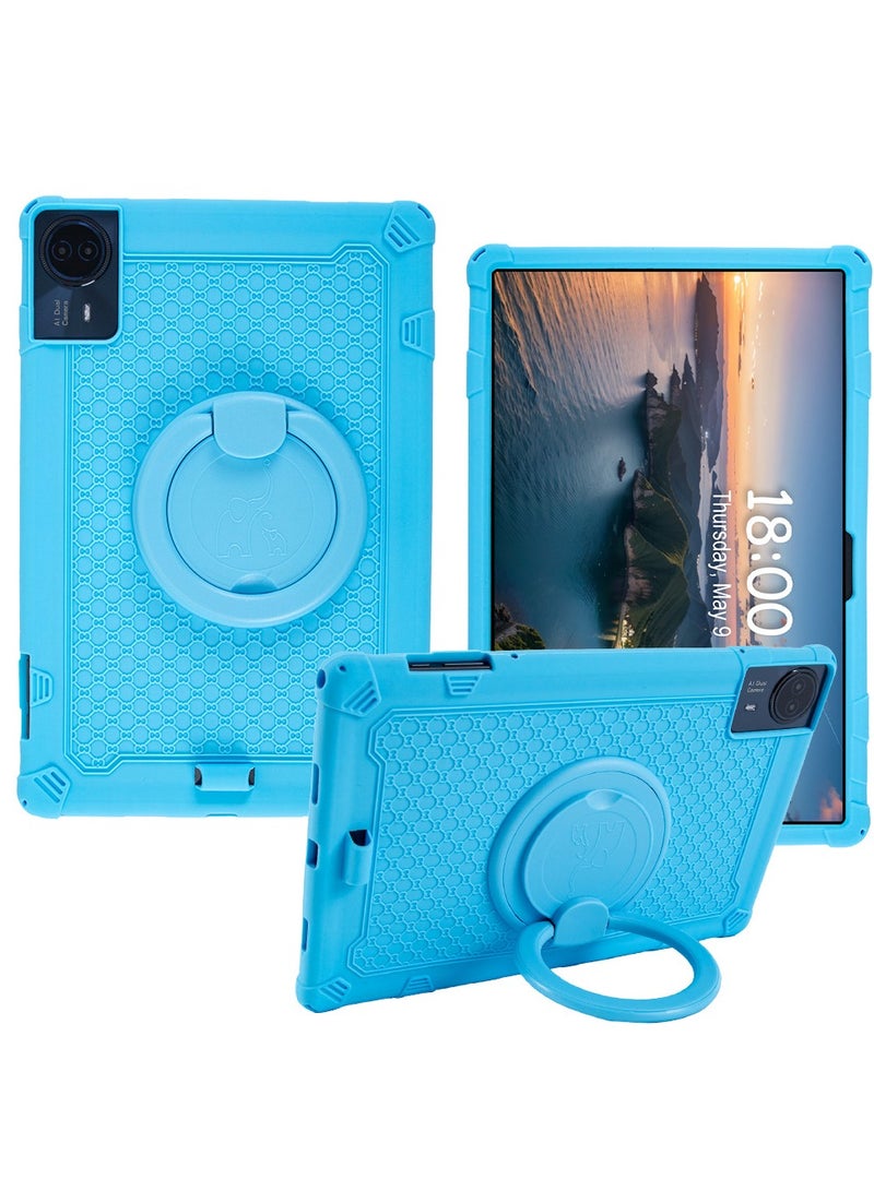 general Kids Case Compatible with Teclast T65 Max 13 inch 2024 Tablet, 360° Rotatable Handle Stand Shatter-Resistant Drop-Proof Slim Cover Shell