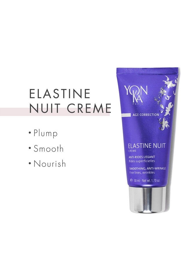 Yonka Yonka Elastine Nuit Antiwrinkle Night Cream (50Ml) Anti Aging Facial Moisturizer And Eye Cream Soften Fine Lines And Wrinkles With Vitamin C And Elastin Peptides Parabenfree - Image 3