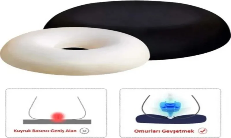 Ozclife Orthopedic Cushion Sitting Ring Bagel Pillow