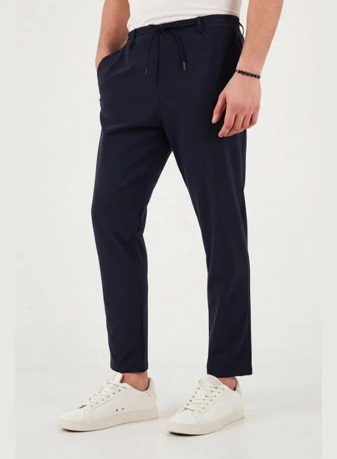 Buratti  Buratti Cotton Regular Fit Normal Waist Trousers Men's PANTS CF26S615261 for Men | Best Price UAE