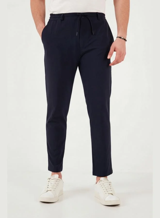 Buratti  Buratti Cotton Regular Fit Normal Waist Trousers Men's PANTS CF26S615261 for Men | Best Price UAE