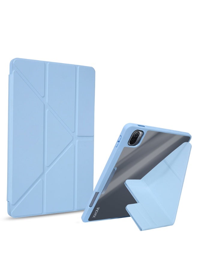 عام 【ماجي】 غطاء مصمم لشاومي باد 7 الترا 14 بوصة - غطاء واقي قابل للإزالة بظهر شفاف ووظيفة النوم/الإيقاظ التلقائي، مع حافظة قلم - Image 1