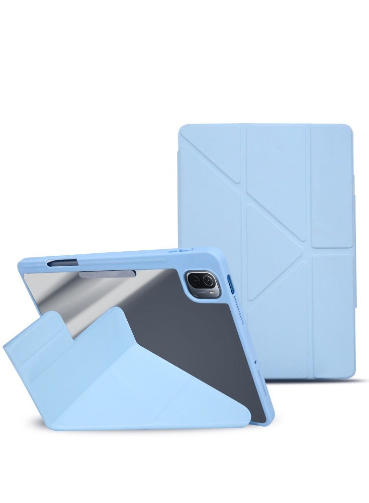 عام 【ماجي】 غطاء مصمم لشاومي باد 7 الترا 14 بوصة - غطاء واقي قابل للإزالة بظهر شفاف ووظيفة النوم/الإيقاظ التلقائي، مع حافظة قلم - Image 4