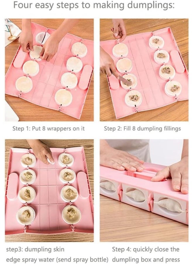 قالب صانع الزلابية جياوزي لصنع 8 زلابية في المرة الواحدة ملحقات المطبخ - Image 3