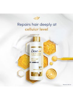 Dove Dove Hair Therapy Breakage Repair Conditioner, No Parabens & Dyes, With Nutri-Lock Serum, 380 ml  - Image 4