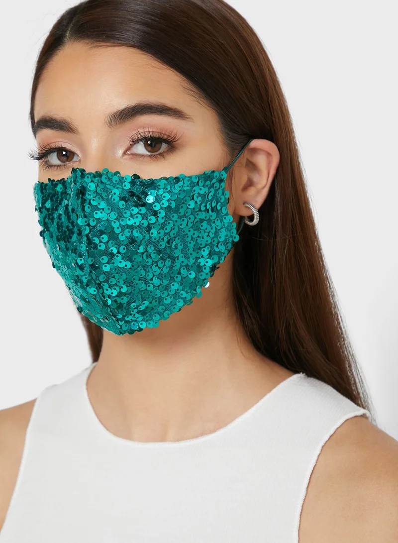 Si Masks Color Sequin Mask