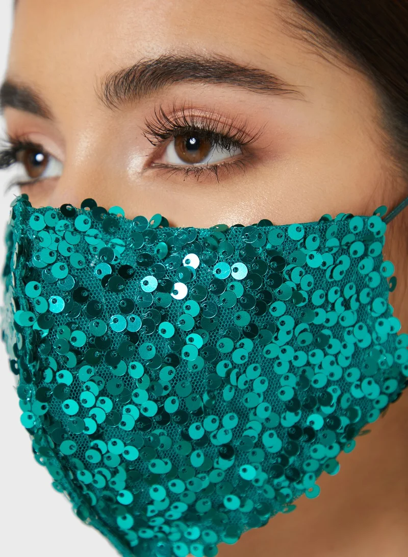 Si Masks Color Sequin Mask