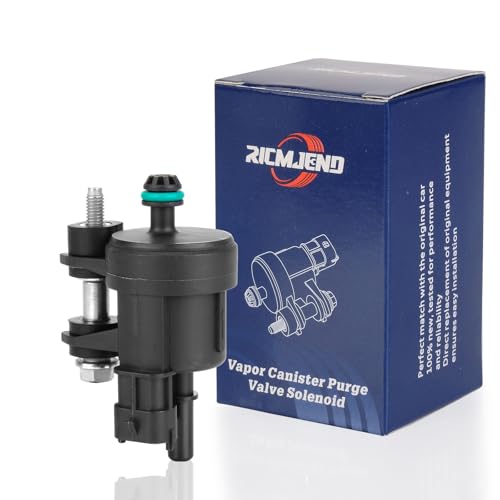 Ricmjend 12610560 911-082 Vapor Canister Purge Valve Solenoid Compatible with Buick Enclave LaCrosse Cadillac ATS CTS SRX XTS Chevy Caprice Equinox Impala GMC Acadia Replaces# 214-2137 PV479 55593172 - Image 2