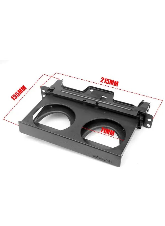 Black Cup Holder for 4Runner Hilux 1989 1995 Durable Car Accessory - Image 2