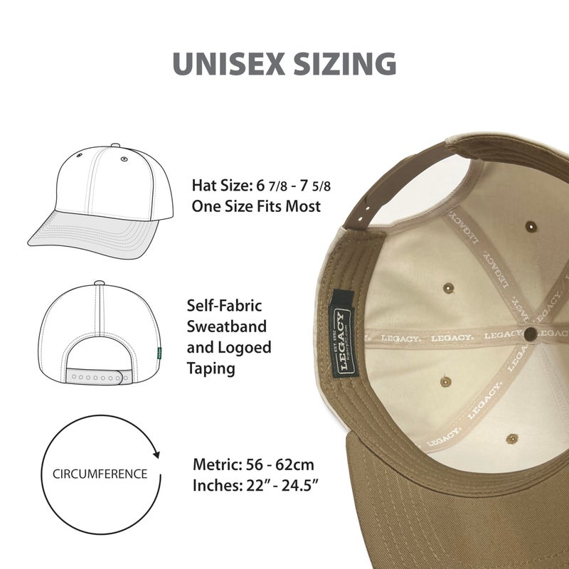 Legacy NCAA Officially Licensed Baseball Hat, James Madison Dukes, Lightweight Cap for Men & Women, Heritage Twill Adjustable (HTA), Stone/Purple, One Size Fits Most, Adjustable Closure - Image 5