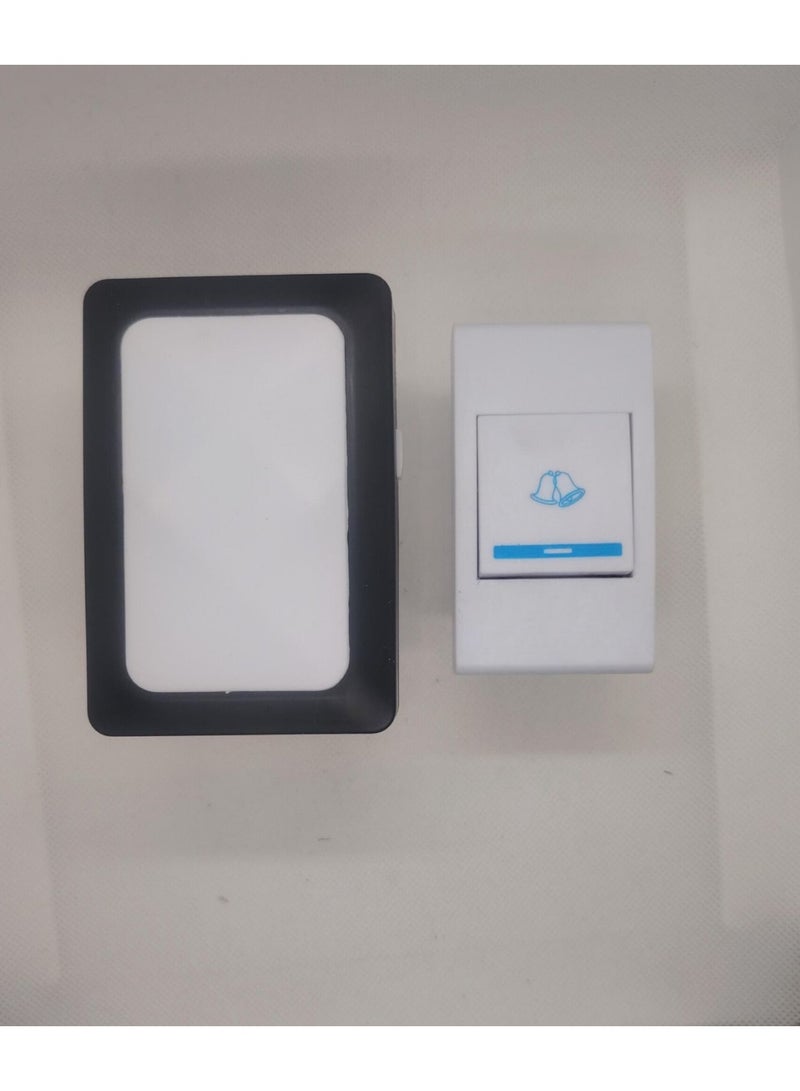Wireless Music Doorbell Remote Control with Combination Switch Wireless Remote Control Doorbell Perfect for Home/Shop/Office