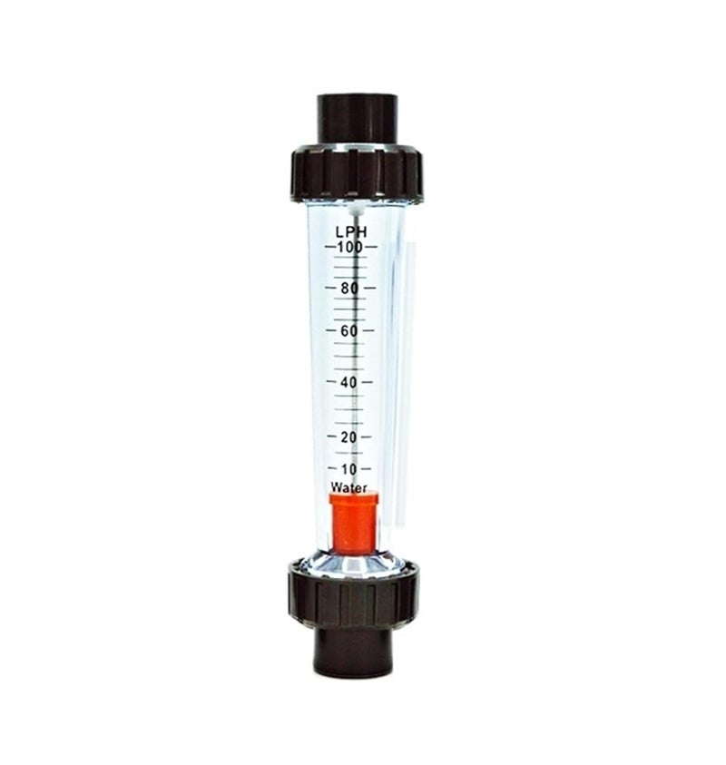 Tubular Float Liquid Flowmeter Rotor Plastic Flowmeter LZS-15/25/32/50/65 Insertion Tube(LZS-15 16-160L/h) - Image 1