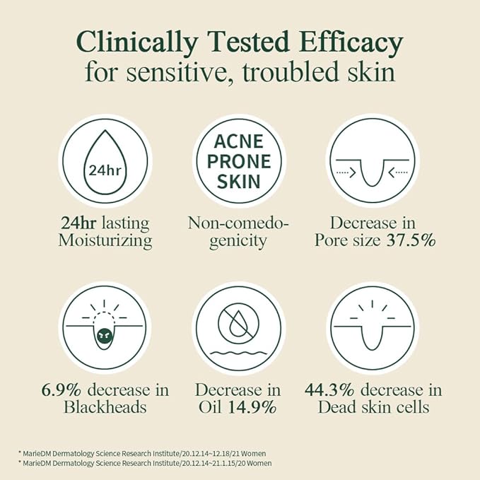 Pyunkang Yul كريم PKY Pyunkang Yul المرطب المهدئ لحاجز الرطوبة يهدئ البشرة الحساسة على الفور حمض الهيالورونيك والسيراميد للترطيب العناية بالبشرة الكورية النباتية 34 أونصة سائلة 50 مل - Image 4