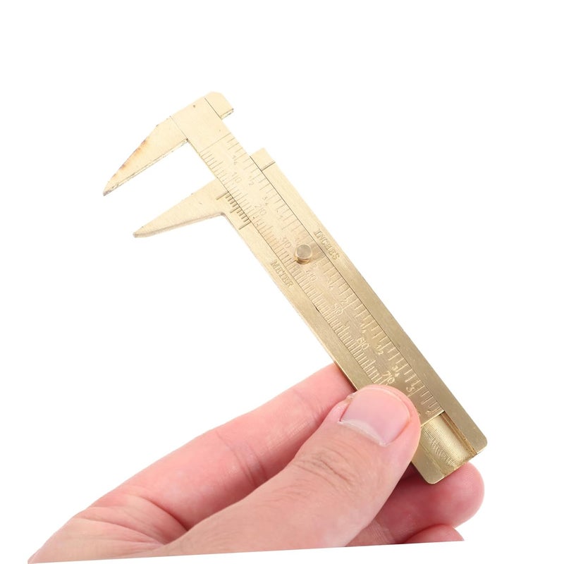 Caliber Ring Size Measuring Tool Portable Ruler Millimeters - Image 4