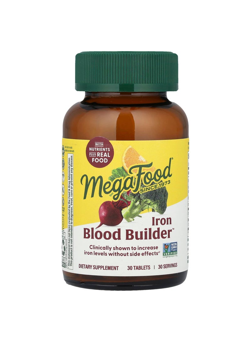 Iron Blood Builder, 30 Tablets