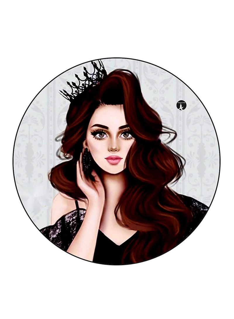 RKN Woman Printed Mouse Pad  Multicolour