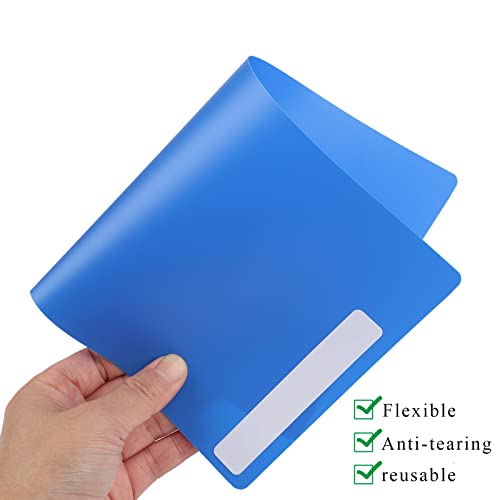 Ioffersuper 22Pcs Library Book Dividers Library Dividers with 3Pcs Sticker Labels, 6"x 12" Assorted Colored Bookshelf Markers for Bookshelf/Homeschool Area Helps Find Books Fast - Image 5