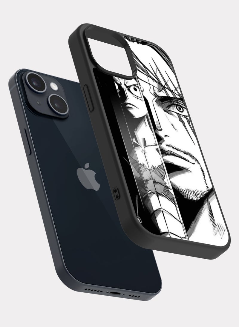 PXLAAT iPhone 14 case cover One Piece Luffy and Shanks - Image 2