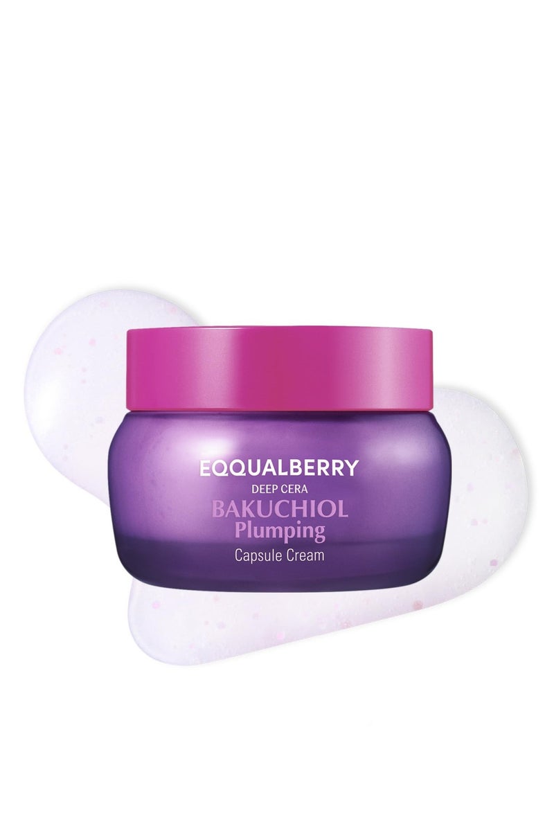 Eqqualberry Bakuchiol Plumping Serum 30ml + Bakuchiol Plumping Capsule Cream 50ml - Image 3