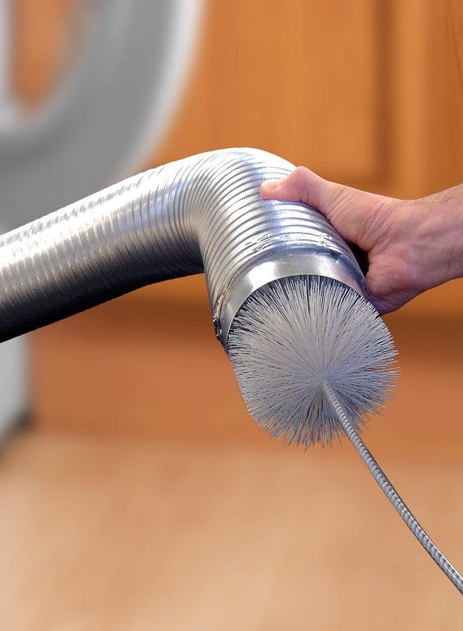 Unger 36” Dryer Exhaust Vent Brush - Dryer Vent Cleaning, Lint Brush, Dryer Lint Catcher, Dryer Vent Brush, Lint Trap Cleaning Tool, Dryer Brush Vent Cleaner, Household Gadgets - Image 4