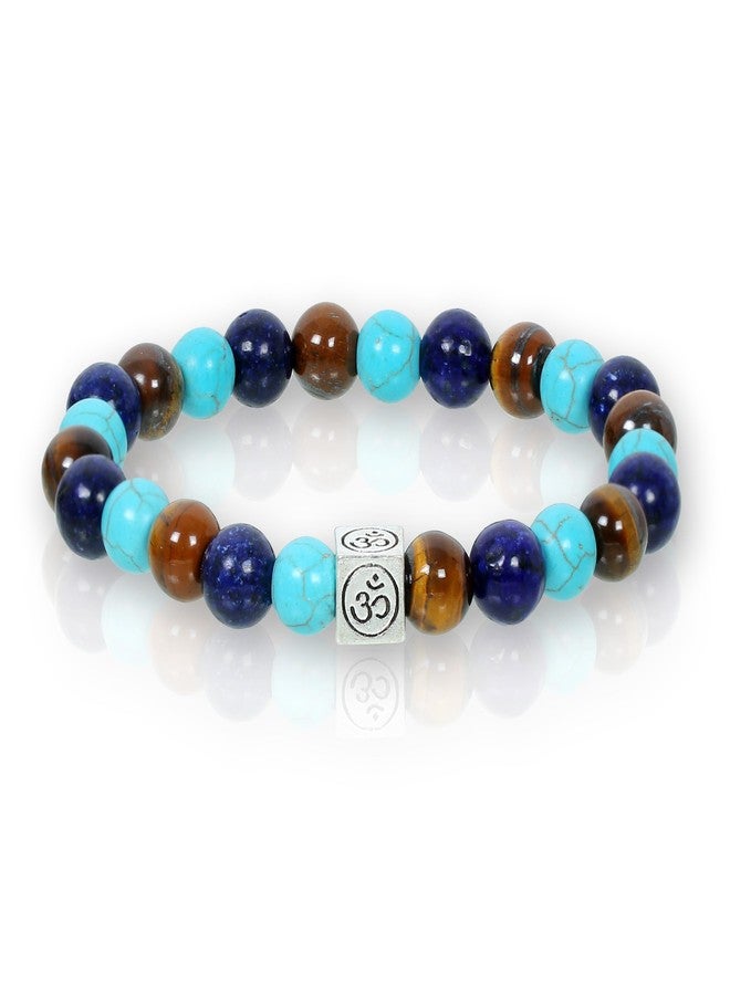 Vientiq Beaded Buddha Bracelet For Men (multi) - Image 3