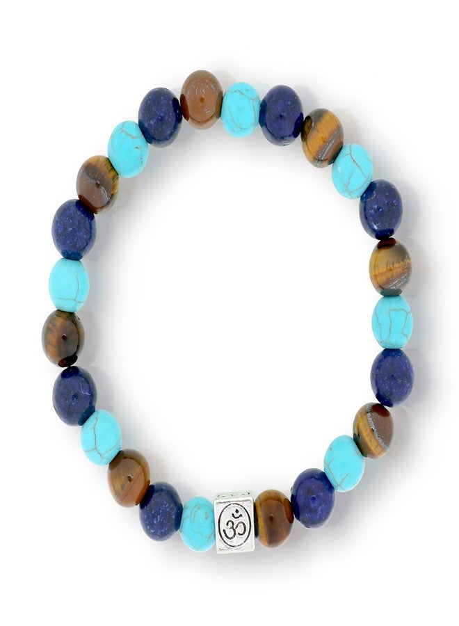 Vientiq Beaded Buddha Bracelet For Men (multi) - Image 1