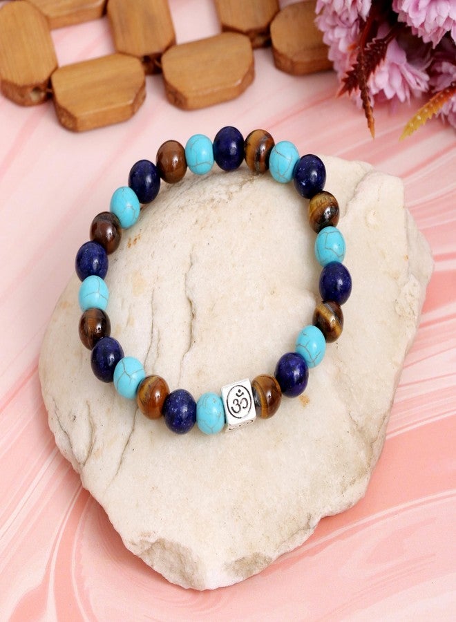 Vientiq Beaded Buddha Bracelet For Men (multi) - Image 2