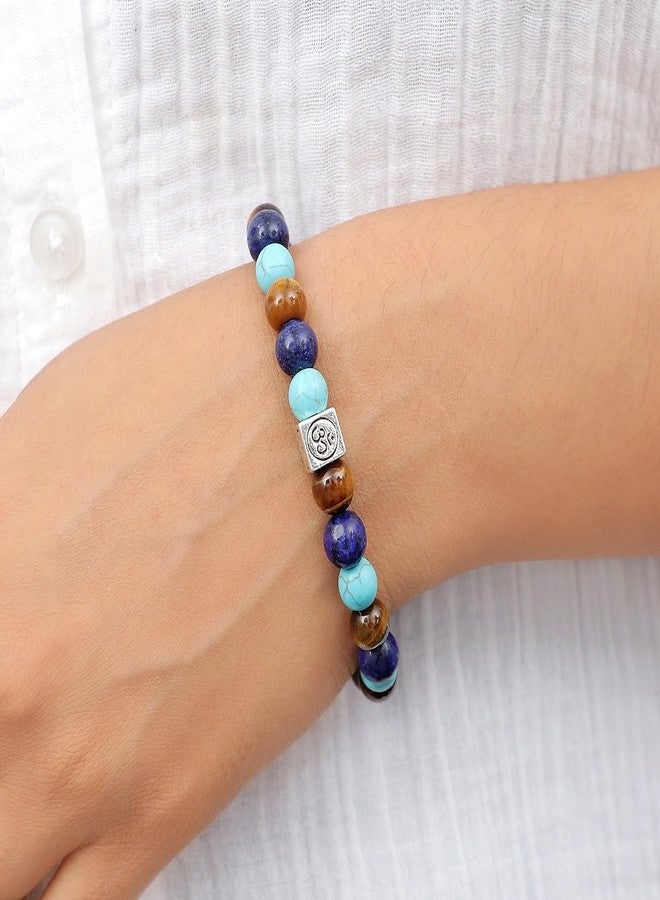 Vientiq Beaded Buddha Bracelet For Men (multi) - Image 4