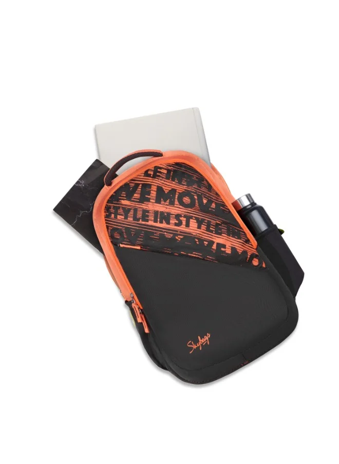 Skybags SKYBAGS FUSE PLUS 02 Unisex Orange Laptop Backpack - SK LPBPFUP2EONG