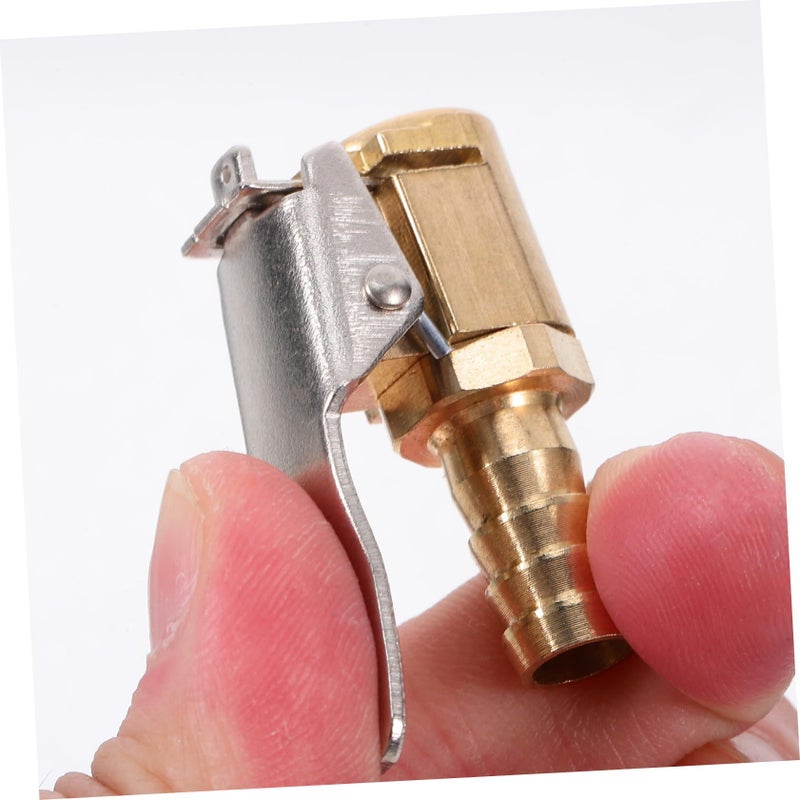 Locking Clip Air Chuck Quick Connect Tire Inflator Tool For Cars Trucks Motorcycles - Image 3