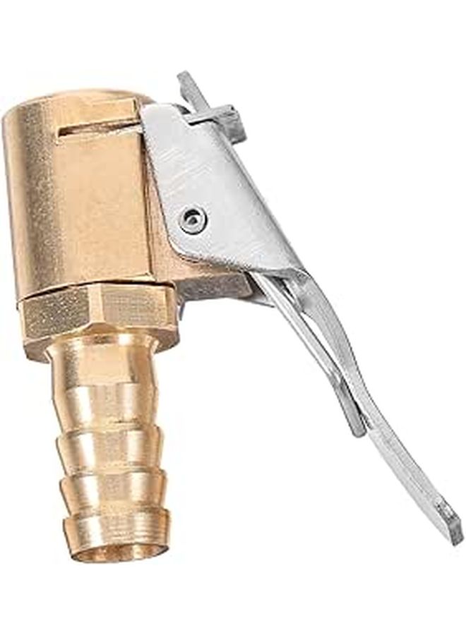 Locking Clip Air Chuck Quick Connect Tire Inflator Tool For Cars Trucks Motorcycles - Image 1