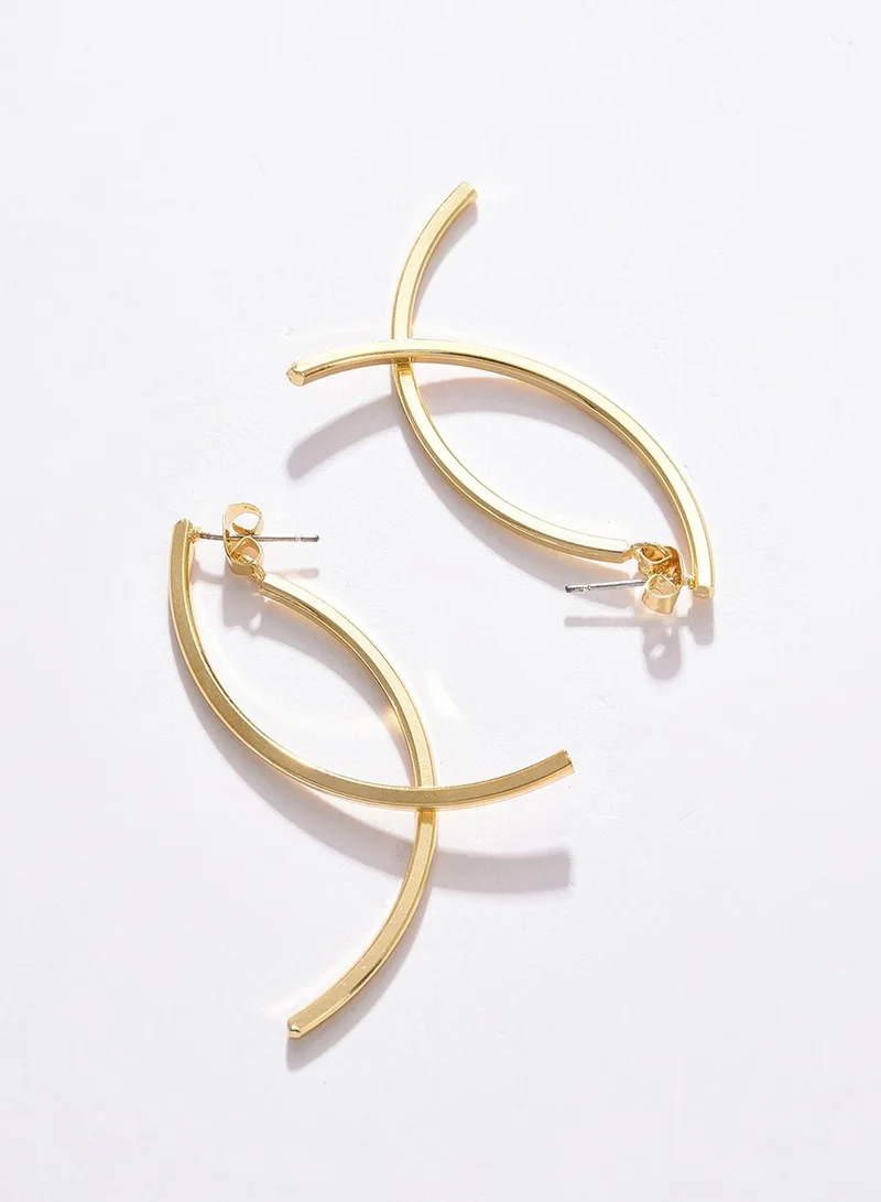 SOHI Contemporary Artificial Stud Earring Jewellery