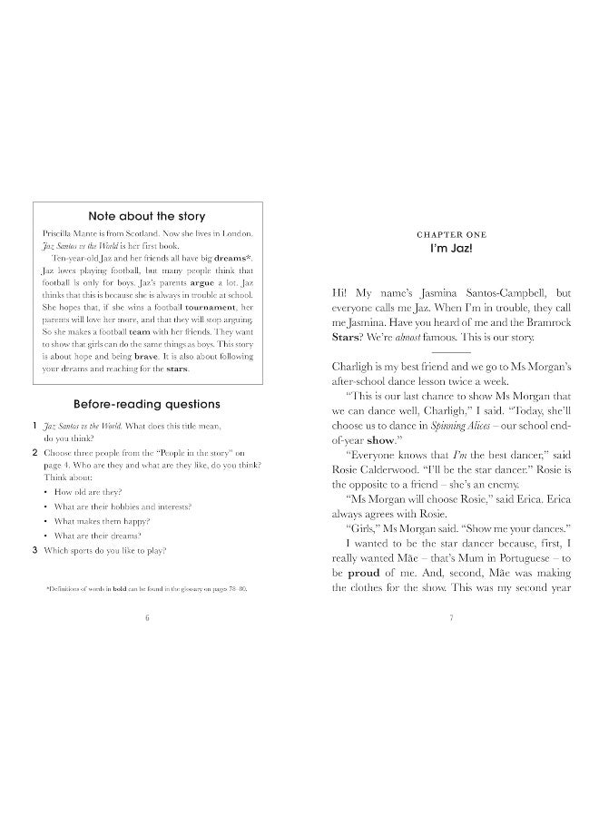 Penguin Readers Level 3: Jaz Santos vs. the World (ELT Graded Reader) - Image 3