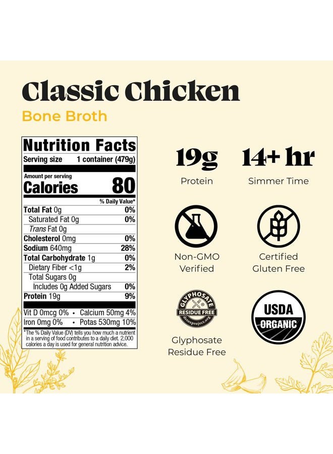 Kettle & Fire and Bone Broth Chicken - 16.2 fl. oz. - Image 2