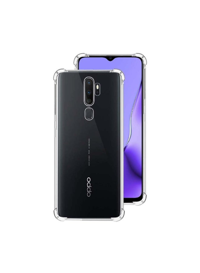 Transparent Shockproof Case Compatible with Oppo A5 2020 - A9 2020 - Image 1