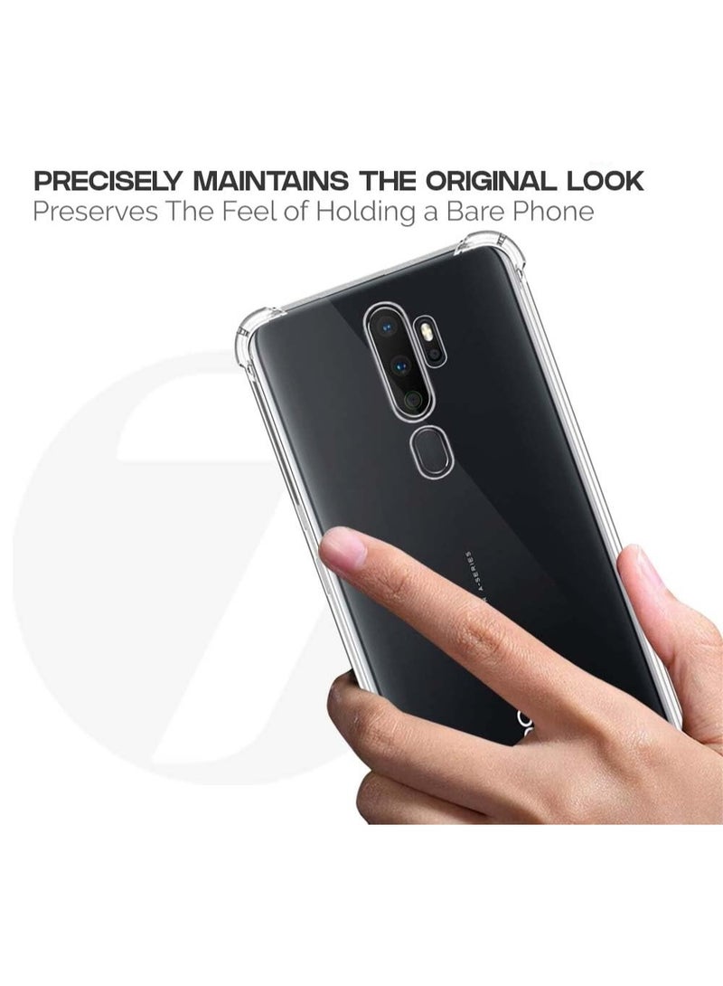 Transparent Shockproof Case Compatible with Oppo A5 2020 - A9 2020 - Image 3