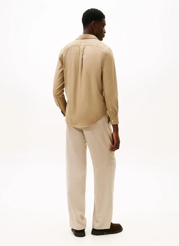 TOMMY HILFIGER TH Flex Regular Fit Flannel Shirt