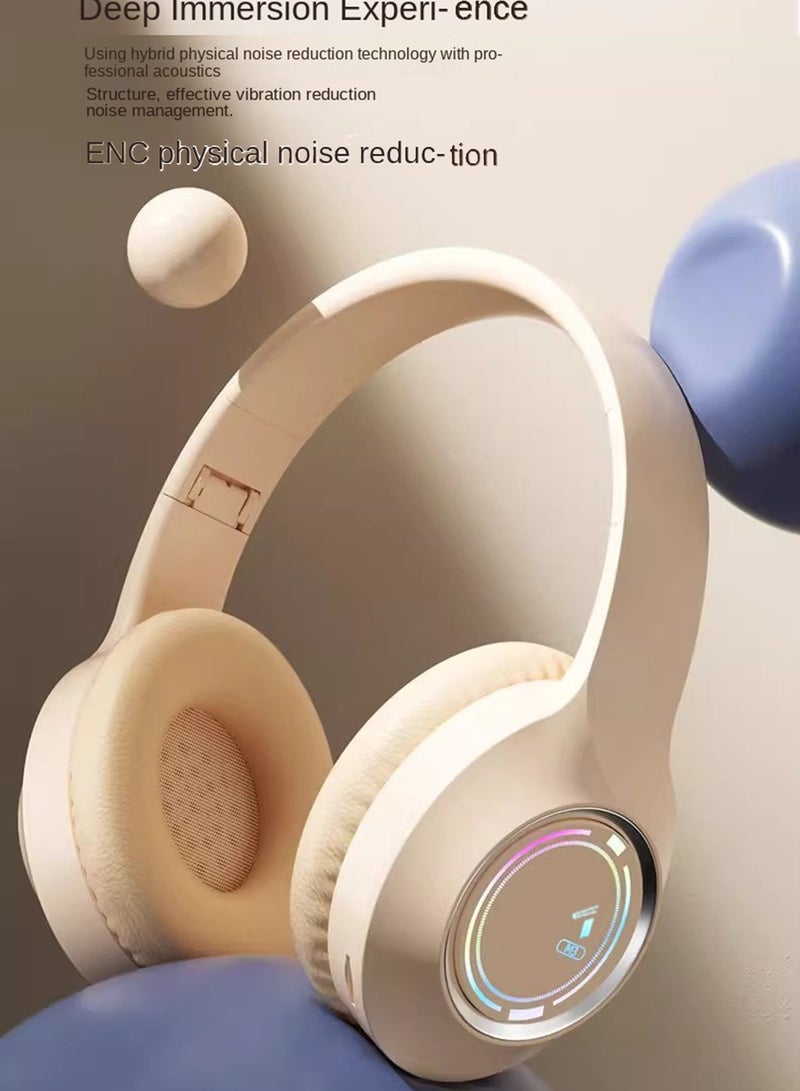 Gasin 5.3 Bluetooth Headset Wireless Bluetooth Headset Noise Reduction Gaming Earphones with Microphone Support Mobile Phone and Computer Use - Image 3
