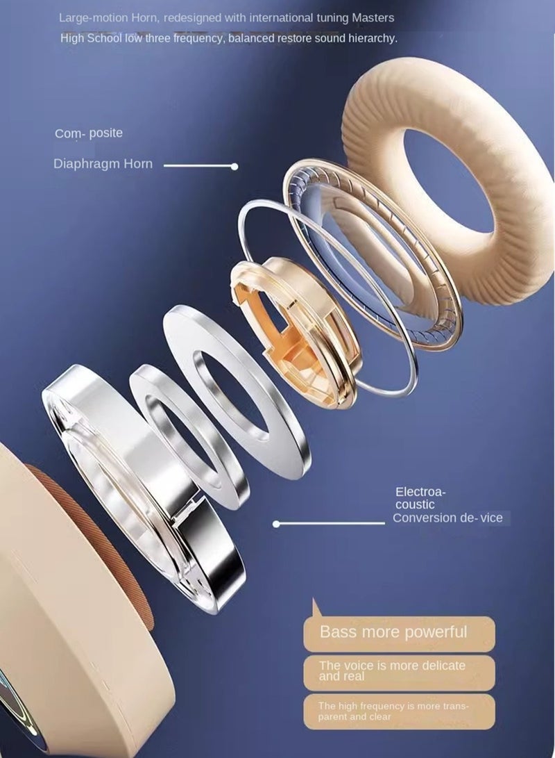 Gasin 5.3 Bluetooth Headset Wireless Bluetooth Headset Noise Reduction Gaming Earphones with Microphone Support Mobile Phone and Computer Use - Image 5