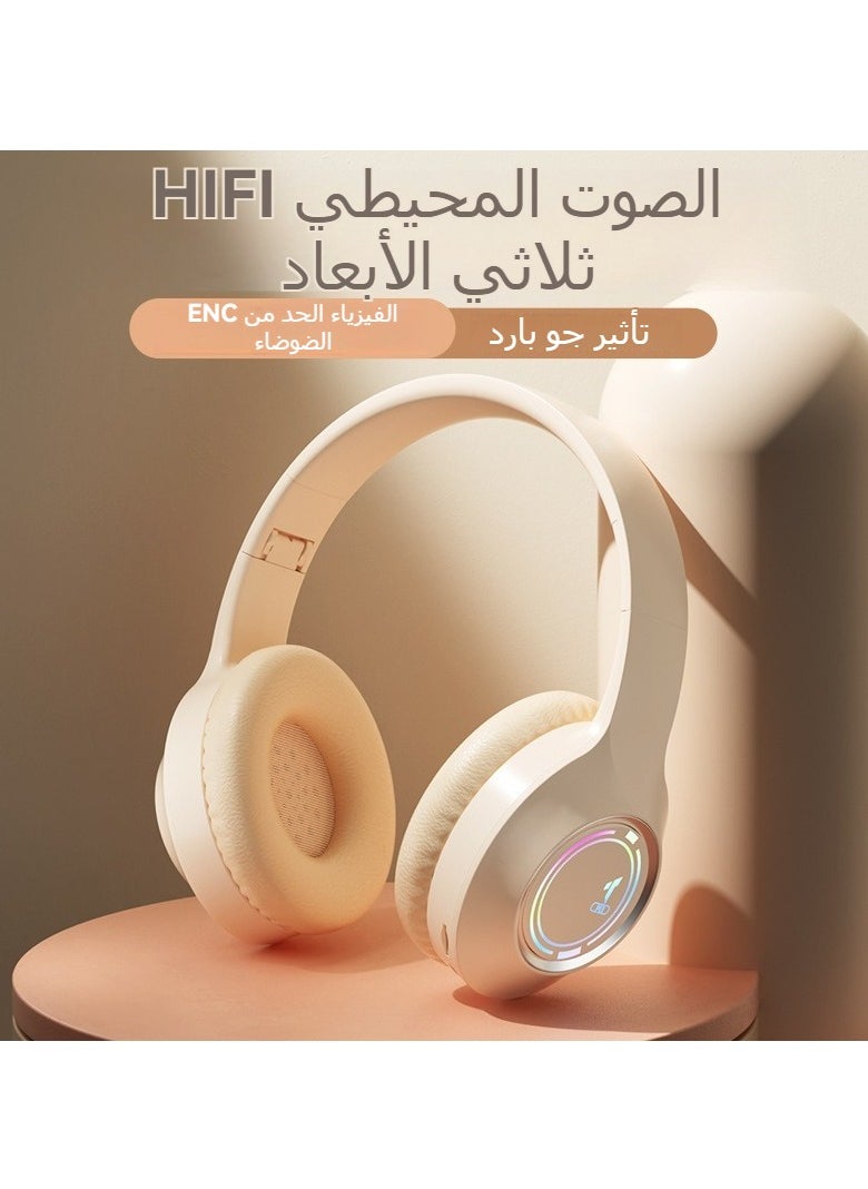 غاز 5.3 سماعة بلوتوث سماعة بلوتوث لاسلكية لتقليل الضوضاء سماعات أذن للألعاب مع ميكروفون تدعم استخدام الهاتف المحمول والكمبيوتر  - Image 1