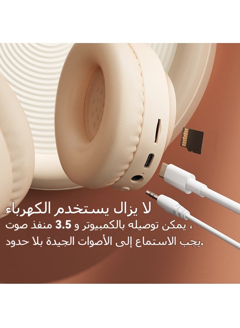 غاز 5.3 سماعة بلوتوث سماعة بلوتوث لاسلكية لتقليل الضوضاء سماعات أذن للألعاب مع ميكروفون تدعم استخدام الهاتف المحمول والكمبيوتر  - Image 5