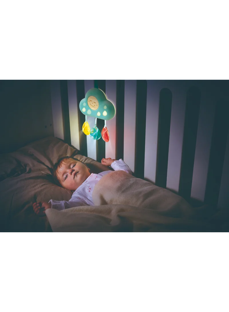 هيب Hape Baby Crib Mobile Toy with Lights & Relaxing Songs - Adjustable Night Light and Soothing Sounds |10 Relaxing Sleep Sounds |Crib Mount, Baby Sleep Aid, Automatic Reactivation Sensor- 0M+