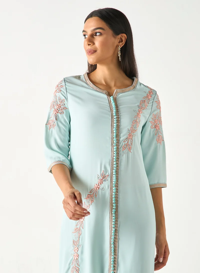 Hadiyath Al Madinah HM- Embroidered Jalabiya