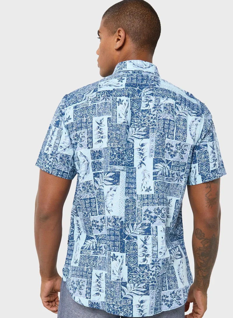 NAUTICA Linen Slim Fit Shirt